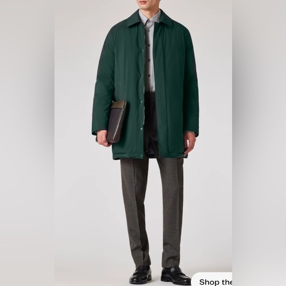 NWT - Paul Smith Men's Down Mac Coat - Size L - Picture 3 of 15